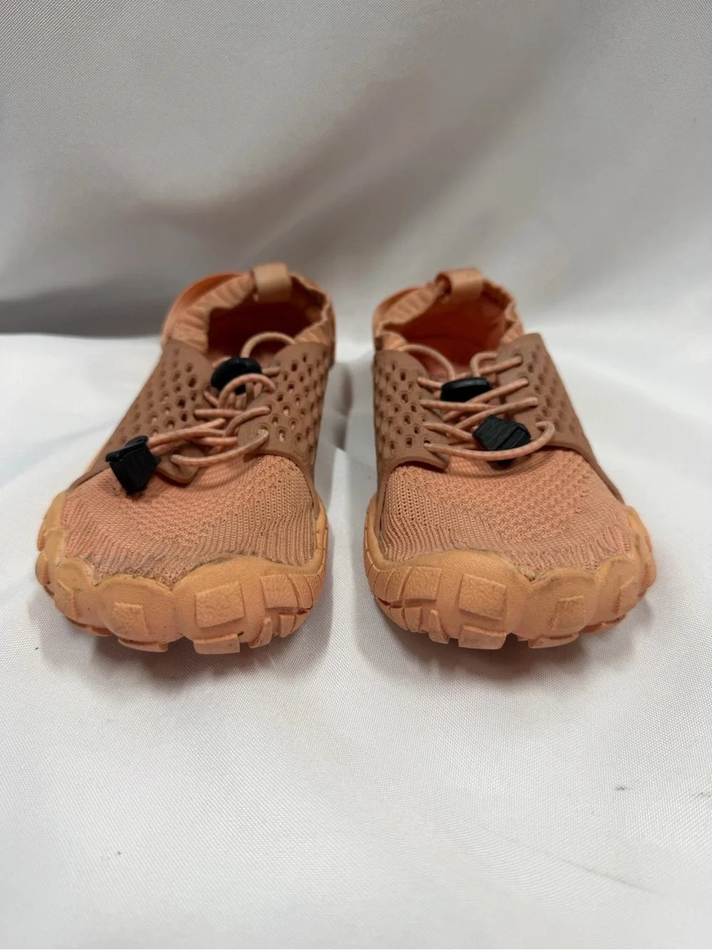NORTIV 8 | Water Shoes Peach Pink Lightweight Unisex Kids Size 3